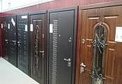 Бренд-секция входных дверей «Стальная линия» в Коломне,<br /> Московская область, г. Коломна, ул. Октябрьской революции, д. 291В, ТК «Вега»