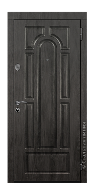 Входная дверь Гурон (вид снаружи) - купить в Хасавюрте