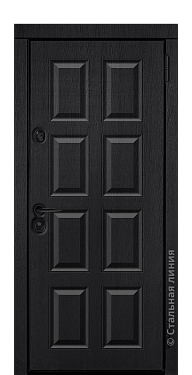 Входная дверь Шато (вид снаружи) - купить в Хасавюрте