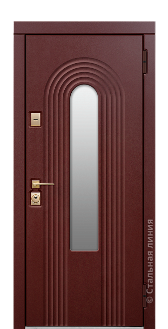 Входная дверь Агиос - вид снаружи Входная дверь Агиос (вид снаружи) - купить в Хасавюрте