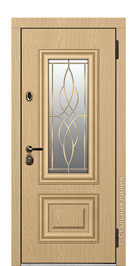 Входная дверь Сатори - вид снаружи Входная дверь Сатори (вид снаружи) - купить в Хасавюрте