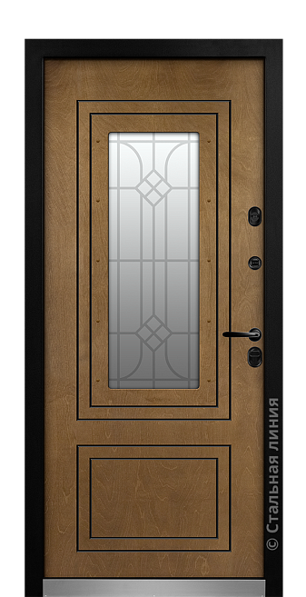 Входная дверь Монтэ - вид изнутри Входная дверь Монтэ (вид изнутри) - купить в Хасавюрте