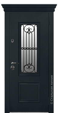 Входная дверь Беатриче (вид снаружи) - купить в Хасавюрте