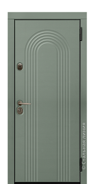 Входная дверь Рифлессо - вид снаружи Входная дверь Рифлессо (вид снаружи) - купить в Хасавюрте