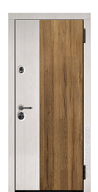 Входная дверь Борнмут (вид снаружи) - купить в Хасавюрте