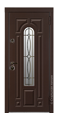 Входная дверь Сабина (вид снаружи) - купить в Хасавюрте