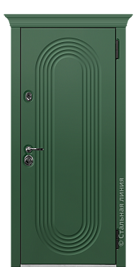 Входная дверь Фелиция (вид снаружи) - купить в Хасавюрте