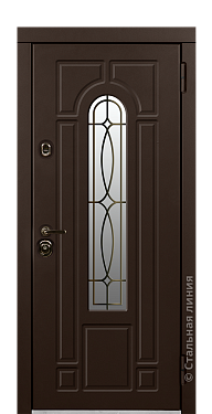 Входная дверь Сабина (вид снаружи) - купить в Хасавюрте