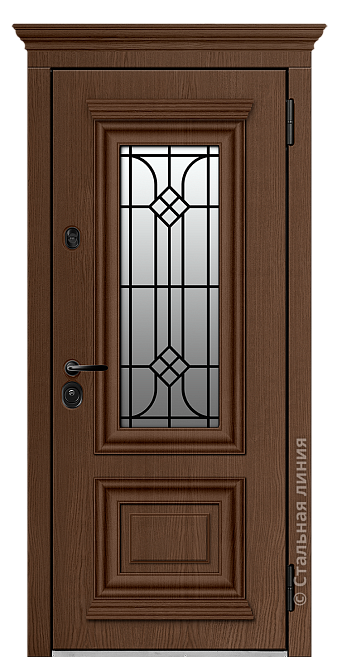 Входная дверь Монтэ - вид снаружи Входная дверь Монтэ (вид снаружи) - купить в Хасавюрте