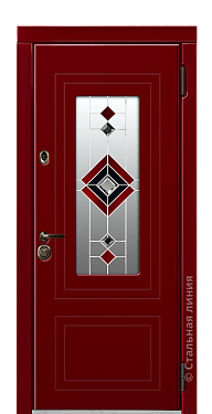 Входная дверь Шоле (вид снаружи) - купить в Хасавюрте