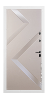 Классическая двупольная дверь Альтаир с четырьмя контурами уплотнения в Хасавюрте - купить